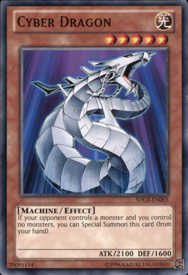 Cyber Dragon SDCR-EN003 Yugioh-image