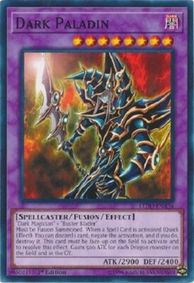 Yugioh - Dark Paladin - 1st Edition - LP - Free Holographic Card-image