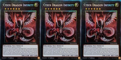 3x Cyber Dragon Infinity | RA04-EN068 | PCR | 1st Ed | Near Mint-image