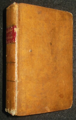 The Royal Pocket French & English Dictionary (1808) J F Tocquot - Leather Bound-image