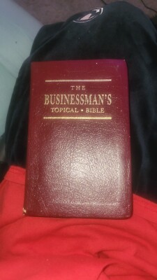  The Businessman's Topical Bible published by Honor Books in January 1988-image