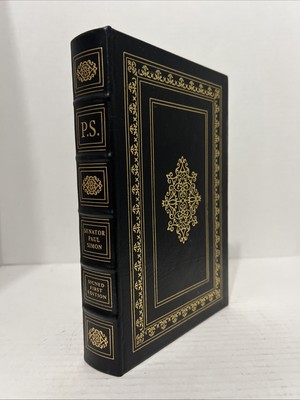 Easton Press Signed 1st Edition P.S. Autobiography Senator Paul Simon 1998 w/COA-image