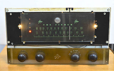 RARE THE FISHER FM TUBE TUNER RECEIVER mod. 50-R -image