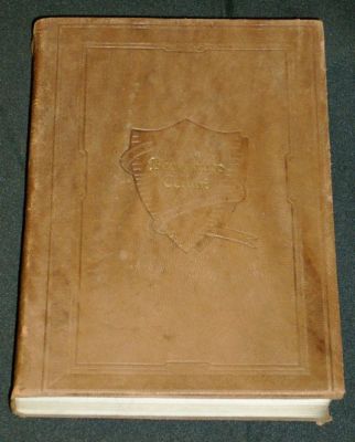 AUTOBIOGRAPHY OF BENVENUTO CELLINI - c.1927, leather-image