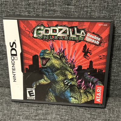 Godzilla Unleashed: Double Smash (Nintendo DS, 2007) W/ Insert Authentic! Tested-image