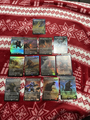 COMPLETE SET GODZILLA Cards 13/25-image
