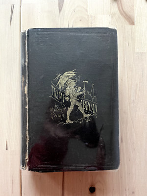 1880 1st Edition Mark Twain - A Tramp Abroad - 328 Illustrations-image