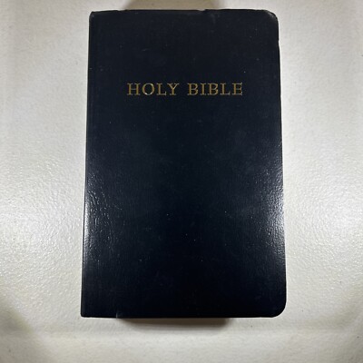 Holy Bible King James Version Hendrickson Bonded Leather Black Reference Edition-image