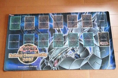 Yu-Gi-Oh! Playmat Upper Deck Rare Item Black Cyber ​​Dragon Bonus Available-image