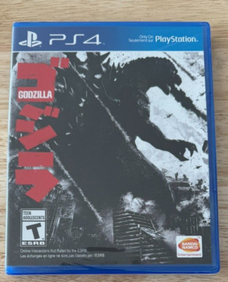 Godzilla PS4 Game ~ Factory Y-fold Sealed ~ Clean no stickers, seal fully intact-image