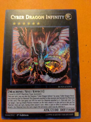 Cyber Dragon Infinity - BOSH-EN094 - Secret Rare - 1st Edition - Near Mint-image