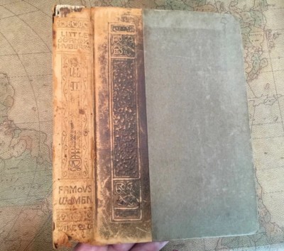 Little Journeys Elbert Hubbard Famous Women 1916 Memorial Ed Leather Rare Book-image
