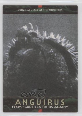 1996 Bandai Carddass Godzilla All of The Monsters Anguirus #2 0b67-image