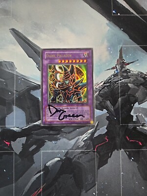 *DARK PALADIN* ORIGINAL 1ST PRINT ERROR - EDITION ULTRA RARE - MFC-105 YUGIOH -image