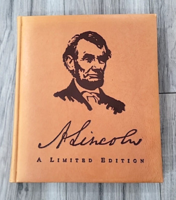 1999 Abraham Lincoln Limited Leather Bound Edition Biography Book #67 / 913-image