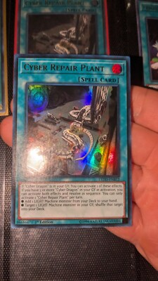 Cyber Repair Plant (UR) LEDD-ENB12 Legendary Dragon Decks 1st Edition-image