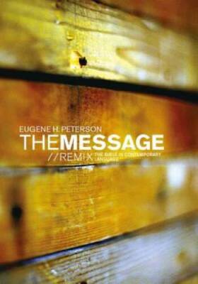 The MessageREMIX: The Bible in Contemporary Language - Hardcover - ACCEPTABLE-image