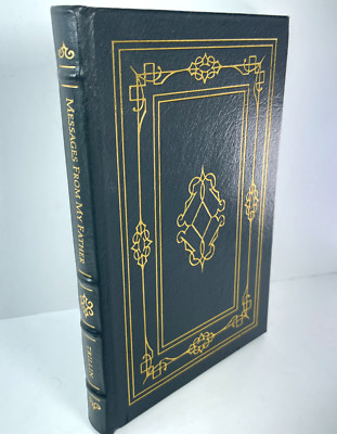 CALVIN TRILLIN Messages From My Father Easton Press SIGNED LTD Leather bound-image