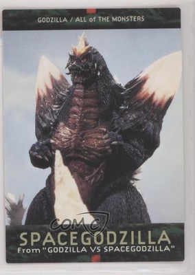 1996 Bandai Carddass Godzilla All of The Monsters SpaceGodzilla #62 0b67-image