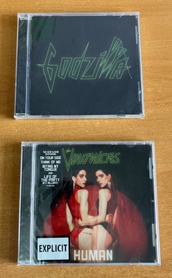 The Veronicas Human + Godzilla with  hand-signed art cards and laces-image
