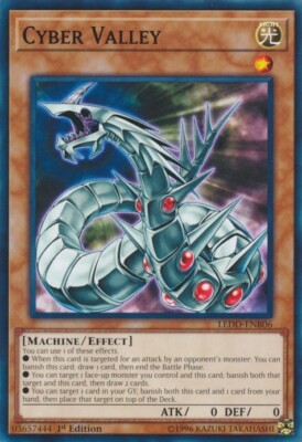 Yugioh! LP Cyber Valley - LEDD-ENB06 - Common - 1st Edition Lightly Played, Engl-image