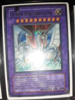 Cyber End Dragon Ultra Rare CRV-EN036 LP Yugioh-image