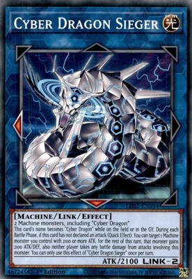 Cyber Dragon Sieger - LDS2-EN034 - Common - 1st Edition - Lightly Played-image
