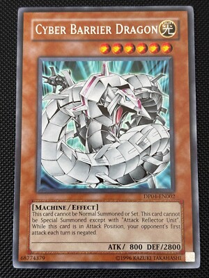 Yugioh! Cyber Barrier Dragon - DP04-EN002 - VLP - Rare - Zane Truesdale-image