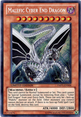 Malefic Cyber End Dragon - YMP1-EN004 - Secret Rare - Limited Edition NM YuGiOh!-image