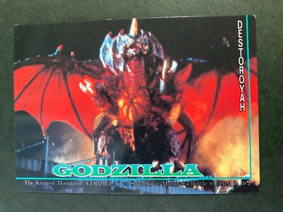 DESTOROYAH # 90 Godzilla TRADING  CARD amada very rare japanese  F/S-image
