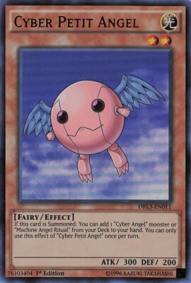 Yu-Gi-Oh! Cyber Petit Angel DRL3-EN011 Ultra Rare 1st Edition NM-image