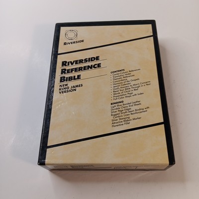 Riverside Reference Bible NKJV Blue 45RLLB Light Blue-image