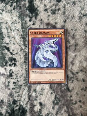 cyber dragon only used a couple times almost brand new-image