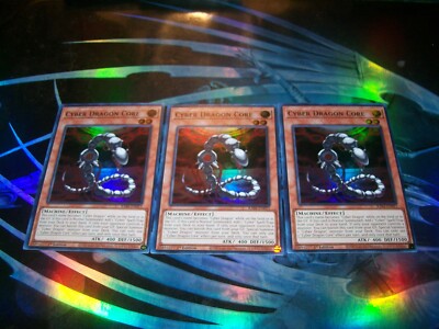 3x Cyber Dragon Core 1st Edition Super Rare RA04-EN013 Yu-Gi-Oh-image