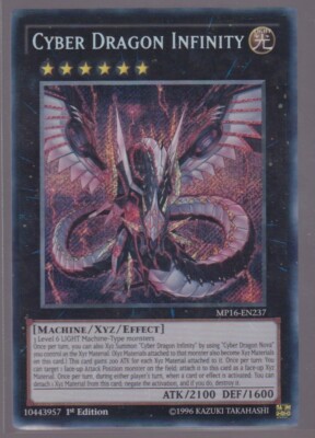 Cyber Dragon Infinity Yugioh TCG MP16-EN237 Yugioh Trading Card TCG-image