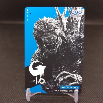 Godzilla -1.0 Movie Original Quo Card Japan Limited Japanese Used Vintage Rare E-image