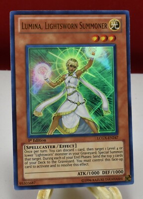 Yugioh Lumina, Lightsworn Summoner - LCGX-EN247 - Ultra Rare - 1st Edition NM-image