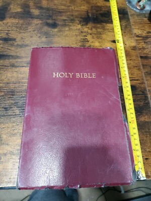 Holy Bible King James Version Reference Edition Giant Print Nelson 881 CBG (D)-image