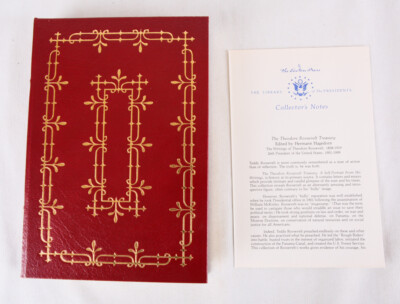 The Theodore Roosevelt Treasury: A Self Portrait from His Writings, Easton Press-image