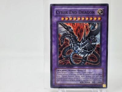 Yu-Gi-Oh Cyber End Dragon STON-ENSE1 Limited Edition Super Rare NM-image