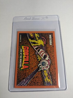 1994 GODZILLA TRENDMASTERS # 3 MOTHRA TOHO CARD-image