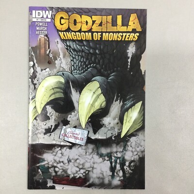 Godzilla Kingdom Of Monster #1 Clem’s Comics & Games Exclusive IDW 2011 (GZ73)-image
