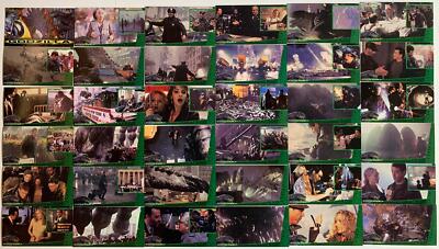 Godzilla The Movie Supervue Widevision Base Card Set 72 Cards Inkworks 1998-image