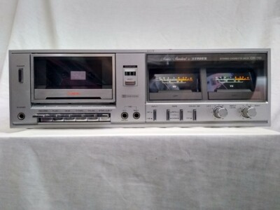 Vintage Fisher Studio Standard CR-110 Stereo Cassette Deck - Powers On-image