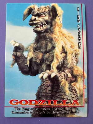 King Caesar #41 Godzilla CARD amada 1995 very rare Japanese  F/S-image
