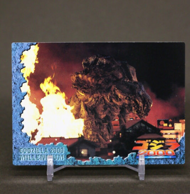 Godzilla 2000 Card Vintage Toho Movies limited Japanese #15-image