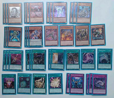 Yugioh! - Cyber Dragon Deck With Extra & Side Deck-image