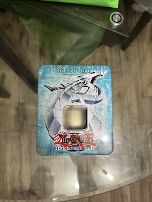 Yugioh Empty Cyber Dragon Tin Collectible Tin 2006 Konami RARE-image