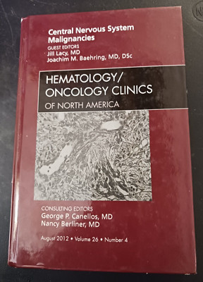 Central Nervous System Malignancies Hematology/Oncology Clinics of North America-image
