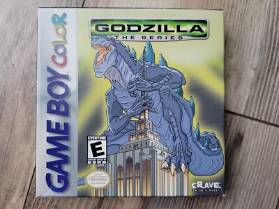 Godzilla: The Series (Nintendo Game Boy Color, 1999) CIB fast ship-image
